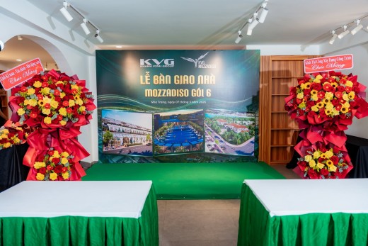 LỄ KÝ KẾT HỢP ĐỒNG MUA BÁN, BÀN GIAO NHÀ MOZZADISO GÓI 6