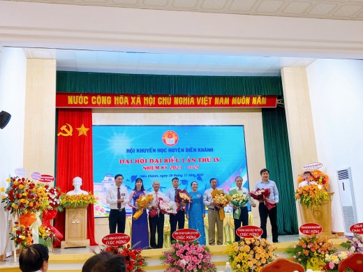 HỘI KHUYẾN HỌC HUYỆN DIÊN KHÁNH - ĐẠI HỘI ĐẠI BIỂU LẦN THỨ IV - NHIỆM KỲ 2023 - 2028